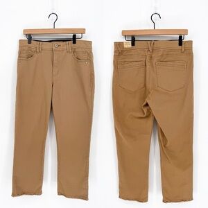 NWT Democracy "Ab" Technology High Rise Slim Straight Khaki Pants Size 12